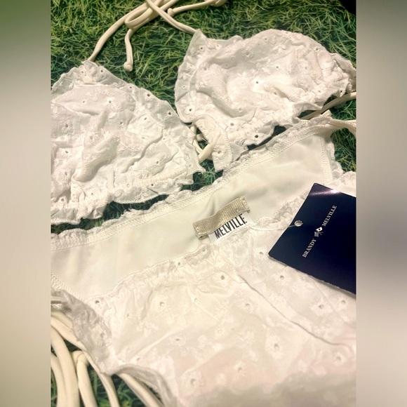 Brandy Melville Other - BRANDY MELVILLE EYELET BIKINI SET